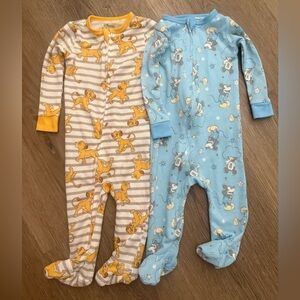 Disney 2 set baby pjs